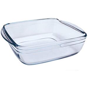 San Ignacio Fuente cuadrada 25,22cm 1,6l borosilicato, colección Mediterráneo San Ignacio Fuente cuadrada 25,22cm 1,6l borosilicato, colección Mediterráneo