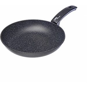 ALLUFLON Moneta Sartén Etnea con Superficie de Piedra Antiadherente y con Revestimiento Antirayaduras, Mayoría de Las Cocinas, Apta para el Lavavajillas, Diámetro 28 cm, Negro, 28.0 cm ALLUFLON Moneta Sartén Etnea con Superficie de Piedra Antiadherente y con Revestimiento Antirayaduras, Mayoría de Las Cocinas, Apta para el Lavavajillas, Diámetro 28 cm, Negro, 28.0 cm
