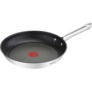 Tefal Duetto Sartén de 24 cm, Apto inducción, antiadherente, revestimiento titanio, Thermo-signal, apto lavavajillas y horno, acero inoxidable Tefal Duetto Sartén de 24 cm, Apto inducción, antiadherente, revestimiento titanio, Thermo-signal, apto lavavajillas y horno, acero inoxidable