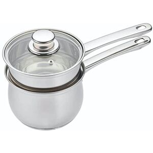 KitchenCraft KC BLUE Doble Baño María - Acero inoxidable, 16cm KitchenCraft KC BLUE Doble Baño María - Acero inoxidable, 16cm