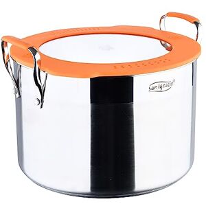 San Ignacio Cacerola ø24cm s/s induccion con tapa compact San Ignacio Cacerola ø24cm s/s induccion con tapa compact