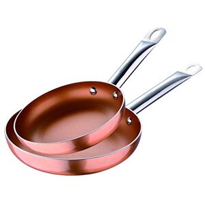 San Ignacio Juego de sartenes (20 y 24 cm) Professional Chef Copper Plus de alumino prensado aptas para induccion, Aluminio San Ignacio Juego de sartenes (20 y 24 cm) Professional Chef Copper Plus de alumino prensado aptas para induccion, Aluminio