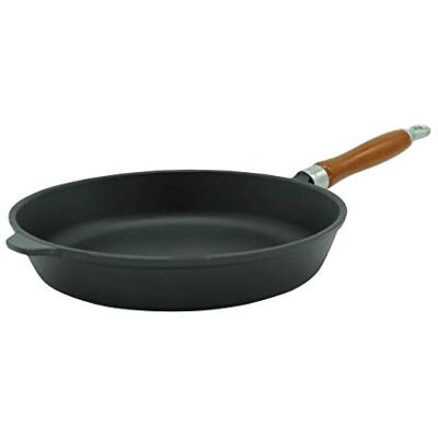 KRÜGER Karl 60028 Cacerola (Alrededor, Wok/Stir-Fry pan, Negro, Esmalte, hierro fundido, Cerámico, Gas, Halógeno, Inducción, Placa de sellado, 28 cm) KRÜGER Karl 60028 Cacerola (Alrededor, Wok/Stir-Fry pan, Negro, Esmalte, hierro fundido, Cerámico, Gas, Halógeno, Inducción, Placa de sellado, 28 cm)