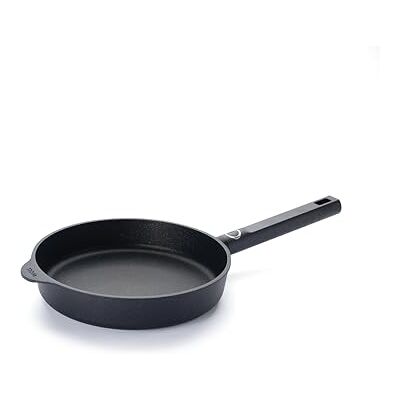 Woll – Eco Logic QXR Sartén plana de 24 cm de diámetro con mango fijo – Sartén antiadherente sin PFAS, apta para horno, sartén de inducción, sartén Woll – Eco Logic QXR Sartén plana de 24 cm de diámetro con mango fijo – Sartén antiadherente sin PFAS, apta para horno, sartén de inducción, sartén