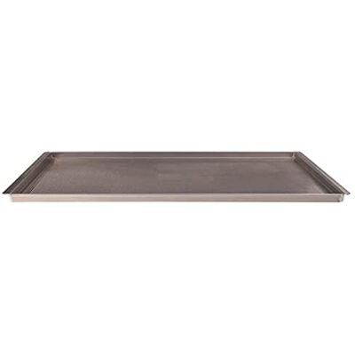 Baldassare Agnelli Agnelli Ollas Bandeja Gastronorm con Carril Lateral Perforada de Corto, de Aluminio 3003, Plata Baldassare Agnelli Agnelli Ollas Bandeja Gastronorm con Carril Lateral Perforada de Corto, de Aluminio 3003, Plata