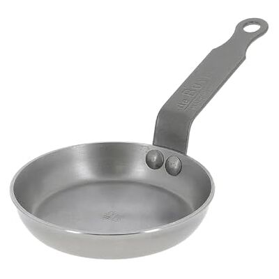 DE BUYER , SARTEN DE BLINIS, HIERRO MINERAL B ELEMENT, Ø 12CM-Ø 12 cm- DE BUYER , SARTEN DE BLINIS, HIERRO MINERAL B ELEMENT, Ø 12CM-Ø 12 cm-