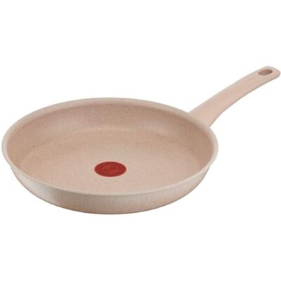 Tefal Delight Sartén (28 cm, antiadherente, indicador de temperatura de señal térmica, cuerpo de aluminio 100% reciclado, apta para inducción, fabricado en Francia, arenisca Tefal Delight Sartén (28 cm, antiadherente, indicador de temperatura de señal térmica, cuerpo de aluminio 100% reciclado, apta para inducción, fabricado en Francia, arenisca