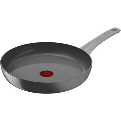 Tefal Renew On – Sartén de 32 cm de aluminio 100% reciclado, revestimiento antiadherente cerámico, Thermo-Signal, embalaje 90% reciclado, todo tipo de cocinas, cocina baja en grasas Tefal Renew On – Sartén de 32 cm de aluminio 100% reciclado, revestimiento antiadherente cerámico, Thermo-Signal, embalaje 90% reciclado, todo tipo de cocinas, cocina baja en grasas