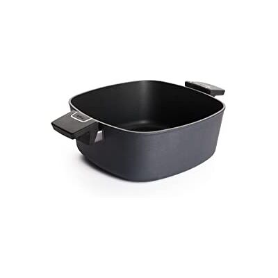 Woll Diamond Lite Cazuela cuadrada de 26 x 26 cm, 10,5 cm de alto, 5,5 litros, 2 asas laterales, apta para vitrocerámica, gas, eléctrica, halógena, no inducción, apta para horno, antracita Woll Diamond Lite Cazuela cuadrada de 26 x 26 cm, 10,5 cm de alto, 5,5 litros, 2 asas laterales, apta para vitrocerámica, gas, eléctrica, halógena, no inducción, apta para horno, antracita