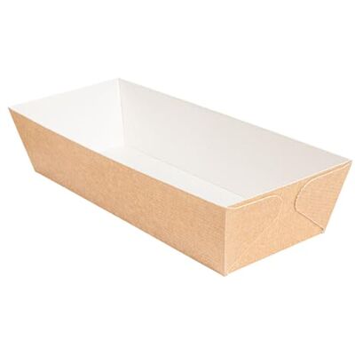Garcia de Pou García de Pou 350 Unidades Moldes Cocción Pastelería 230 G/M2 22,8X8,5X5,5 Cm Natural Kraft Garcia de Pou García de Pou 350 Unidades Moldes Cocción Pastelería 230 G/M2 22,8X8,5X5,5 Cm Natural Kraft