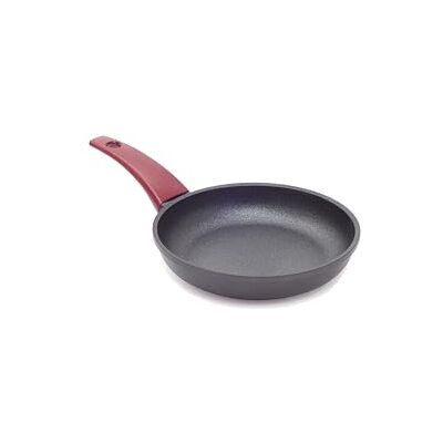 Risoli VINUM Sartén antiadherente de 20 cm de diámetro, bajo grosor de 6 mm, de aluminio fundido reciclado, no inducción, fabricada en Italia Risoli VINUM Sartén antiadherente de 20 cm de diámetro, bajo grosor de 6 mm, de aluminio fundido reciclado, no inducción, fabricada en Italia