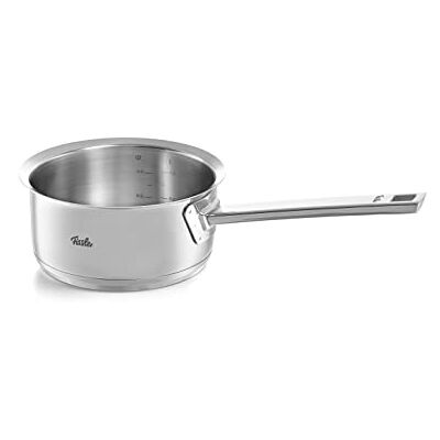 Fissler Original-Profi Collection Cazo de 1,4 L y 16 cm de diámetro, acero inoxidable, pequeño cazo para la leche, escala de medición integrada, inducción Fissler Original-Profi Collection Cazo de 1,4 L y 16 cm de diámetro, acero inoxidable, pequeño cazo para la leche, escala de medición integrada, inducción