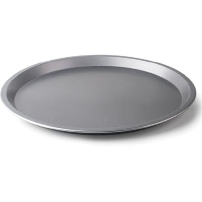 LACOR Molde Pizza, Bandeja Pizza Horno, Molde Antiadherente, Colección Delize, Libre de PFOA, Apto para Horno, Frigorífico y Congelador, Acero al Carbono, Ø29.5 cm, Altura 1.5 cm LACOR Molde Pizza, Bandeja Pizza Horno, Molde Antiadherente, Colección Delize, Libre de PFOA, Apto para Horno, Frigorífico y Congelador, Acero al Carbono, Ø29.5 cm, Altura 1.5 cm