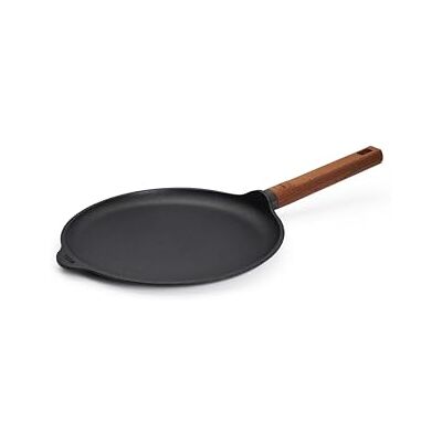 Woll Eco Logic QXR Sartén para crepes (inductiva, diámetro de 26 cm, con mango de madera firme y sostenible, apta para todo tipo de cocinas, libre de PFAS, revestimiento antiadherente, aluminio Woll Eco Logic QXR Sartén para crepes (inductiva, diámetro de 26 cm, con mango de madera firme y sostenible, apta para todo tipo de cocinas, libre de PFAS, revestimiento antiadherente, aluminio