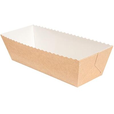 Garcia de Pou García de Pou 300 Unidades Moldes Cocción Pastelería 230 G/M2 20,2X6,8X6,2 Cm Natural Kraft Garcia de Pou García de Pou 300 Unidades Moldes Cocción Pastelería 230 G/M2 20,2X6,8X6,2 Cm Natural Kraft