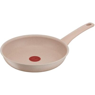 Tefal Delight Sartén (24 cm, revestimiento antiadherente inofensivo, indicador de temperatura, cuerpo de aluminio 100% reciclado, apta para inducción, fabricada en Francia, piedra arenisca) Tefal Delight Sartén (24 cm, revestimiento antiadherente inofensivo, indicador de temperatura, cuerpo de aluminio 100% reciclado, apta para inducción, fabricada en Francia, piedra arenisca)