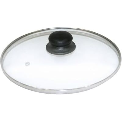 axentia Tapa de Cristal, Transparente, Color Plateado, 28 cm axentia Tapa de Cristal, Transparente, Color Plateado, 28 cm