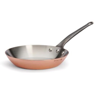 DE BUYER , SARTEN COBRE/ACERO 24 CM MANGO FUNDICION,45,5 x 24 x 11,5 cm- DE BUYER , SARTEN COBRE/ACERO 24 CM MANGO FUNDICION,45,5 x 24 x 11,5 cm-