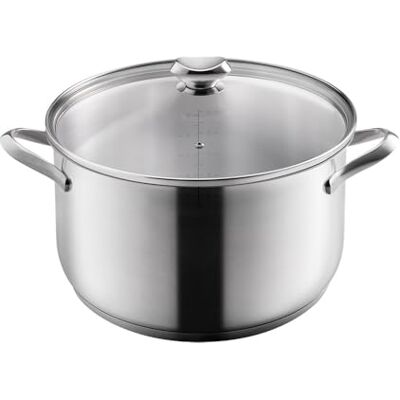 Metaltex ICONA Cacerola Alta Acero Inoxidable 30CM 10.6L Metaltex ICONA Cacerola Alta Acero Inoxidable 30CM 10.6L
