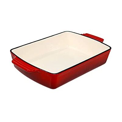La Torreta Fuente Bandeja Horno de Hierro Fundido Esmaltada 30x21cm La Torreta Fuente Bandeja Horno de Hierro Fundido Esmaltada 30x21cm