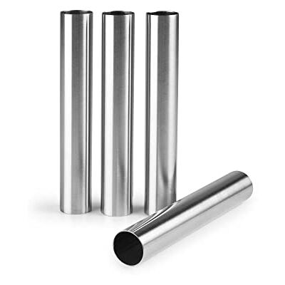 IBILI Set 4 Cream Roll Mould, Stainless Steel, Metallic, 25 x 13 x 2 cm IBILI Set 4 Cream Roll Mould, Stainless Steel, Metallic, 25 x 13 x 2 cm