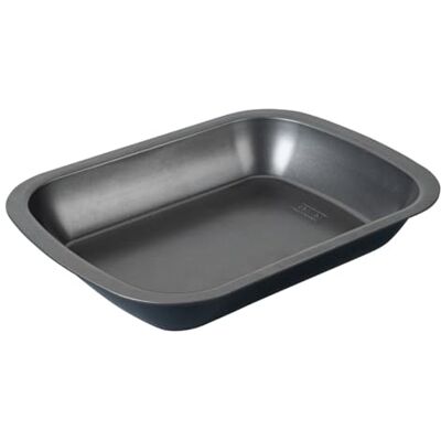 Fuente de horno de acero negro de Dr. Oetker - 39x29x6cm - Fuente de horno Fuente de horno de acero negro de Dr. Oetker - 39x29x6cm - Fuente de horno