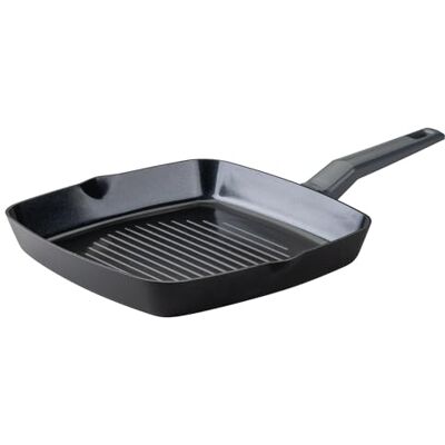 Fackelmann Statement Sartén Grill 28cm, de Aluminio Reciclado con Revestimiento Cerámico, Antiadherente, Estructura Estriada, Resistente al Calor, Apta para Todos los Tipos de Cocina Fackelmann Statement Sartén Grill 28cm, de Aluminio Reciclado con Revestimiento Cerámico, Antiadherente, Estructura Estriada, Resistente al Calor, Apta para Todos los Tipos de Cocina
