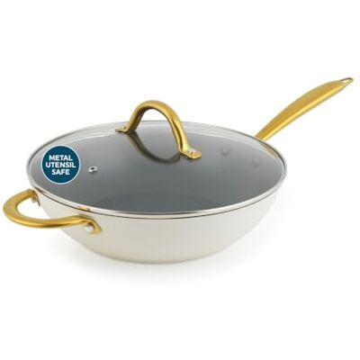 Salter Aerotech wok profesional 28 cm, antiadherente, inducción Salter Aerotech wok profesional 28 cm, antiadherente, inducción