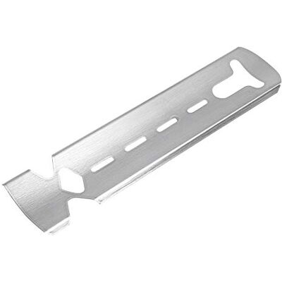 APS Pinzas para fuego, pinzas de azúcar para pinzas de fuego, acero inoxidable, uso universal para ollas de hasta 28 cm, 7 x 31 cm APS Pinzas para fuego, pinzas de azúcar para pinzas de fuego, acero inoxidable, uso universal para ollas de hasta 28 cm, 7 x 31 cm
