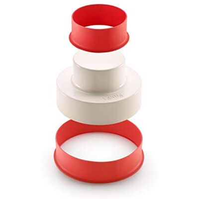 Lékué MyBurger Molde y prensador para elaborar hamburguesas caseras Lékué MyBurger Molde y prensador para elaborar hamburguesas caseras