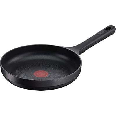 Tefal Trattoria Pro Sartén de 24 cm, aluminio fundido, revestimiento antiadherente inofensivo, indicador de temperatura de señal térmica, apta para todo tipo de cocinas, apta para inducción, Tefal Trattoria Pro Sartén de 24 cm, aluminio fundido, revestimiento antiadherente inofensivo, indicador de temperatura de señal térmica, apta para todo tipo de cocinas, apta para inducción,