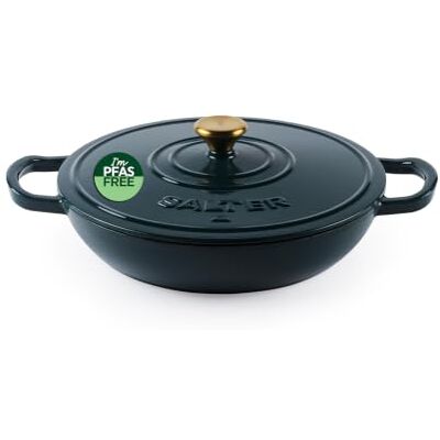 Salter Chester Cazuela de hierro fundido, 2,8 l, 30 cm Salter Chester Cazuela de hierro fundido, 2,8 l, 30 cm