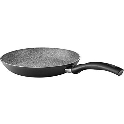Ballarini Sartén con revestimiento antiadherente, Apto para la inducción, Con control de temperatura, 20 cm, Aluminio, Bologna Granitium Ballarini Sartén con revestimiento antiadherente, Apto para la inducción, Con control de temperatura, 20 cm, Aluminio, Bologna Granitium