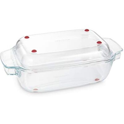 Tescoma GrandChef Sartén rectangular con tapa, de cristal, 34 x 19 cm Tescoma GrandChef Sartén rectangular con tapa, de cristal, 34 x 19 cm