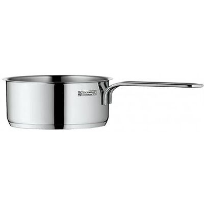 WMF Mini Cazo Ø 12 cm Apróx 0,7 L, Borde Vertedor, Apilable de Acero Inoxidable Cromargan Publido, Apto Inducción, Sin Recubrimiento WMF Mini Cazo Ø 12 cm Apróx 0,7 L, Borde Vertedor, Apilable de Acero Inoxidable Cromargan Publido, Apto Inducción, Sin Recubrimiento