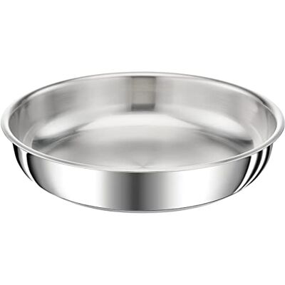 Tefal Ingenio Sartén 24 cm, inducción, acero inoxidable de, apilable, versatilidad, apto para lavavajillas, Preference , plateado Tefal Ingenio Sartén 24 cm, inducción, acero inoxidable de, apilable, versatilidad, apto para lavavajillas, Preference , plateado