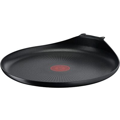 Tefal L1461004 Ingenio Easy Plus Poele a crepe 27 cm, revetement antiadhésif, poignée vendue séparément, tous feux sauf indu Tefal L1461004 Ingenio Easy Plus Poele a crepe 27 cm, revetement antiadhésif, poignée vendue séparément, tous feux sauf indu