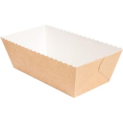 Garcia de Pou García de Pou 300 Unidades Moldes Cocción Pastelería 230 G/M2 16X8X6 Cm Natural Kraft Garcia de Pou García de Pou 300 Unidades Moldes Cocción Pastelería 230 G/M2 16X8X6 Cm Natural Kraft