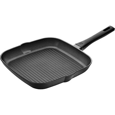 ZWILLING Shine Sartén rectangular antiadherente (aluminio, 28 cm), color negro ZWILLING Shine Sartén rectangular antiadherente (aluminio, 28 cm), color negro