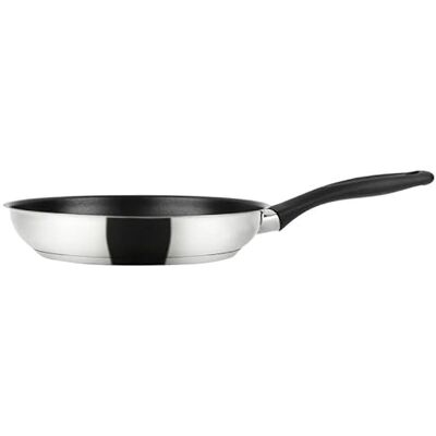 Fagor Enara Sartén Inducción 20 cm, Acero Inoxidable, Antiadherente Ecológico XYLAN PLUS sin PFOA, Fondo Difusor 3 Capas, Apta para Todas Las Cocinas, Vitrocerámica, Gas, Lavavajillas Fagor Enara Sartén Inducción 20 cm, Acero Inoxidable, Antiadherente Ecológico XYLAN PLUS sin PFOA, Fondo Difusor 3 Capas, Apta para Todas Las Cocinas, Vitrocerámica, Gas, Lavavajillas