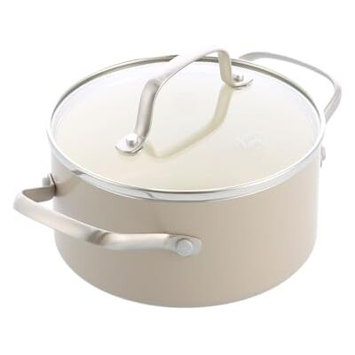 GreenChef Nordics Cazo con Revestimiento Cerámico Antiadherente 16 cm/1,58 L, Compatible con Inducción, Mango de Acero Inoxidable, Sin PFAS, Apto para Horno Hasta 220 °C, Apto para Lavavajillas GreenChef Nordics Cazo con Revestimiento Cerámico Antiadherente 16 cm/1,58 L, Compatible con Inducción, Mango de Acero Inoxidable, Sin PFAS, Apto para Horno Hasta 220 °C, Apto para Lavavajillas