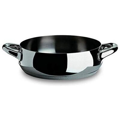 Alessi Mami Cacerola baja de acero inoxidable (28 cm) Alessi Mami Cacerola baja de acero inoxidable (28 cm)