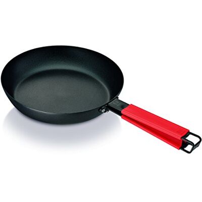Beka Sartén para freír (chapa de acero, 20 cm), color negro Beka Sartén para freír (chapa de acero, 20 cm), color negro