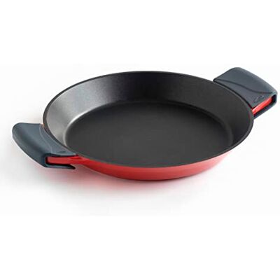 LACOR Paellera Inducción Cocotte, Paellera Antiadherente Compatible con Todo Tipo de Cocinas, Reparto de Calor Óptimo, Aluminio Fundido, Diámetro 40 cm, 9 raciones LACOR Paellera Inducción Cocotte, Paellera Antiadherente Compatible con Todo Tipo de Cocinas, Reparto de Calor Óptimo, Aluminio Fundido, Diámetro 40 cm, 9 raciones