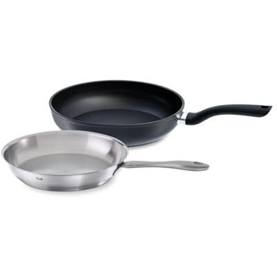 Fissler Catania Modelo - Juego de Sartenes de Acero Inoxidable Fissler Catania Modelo - Juego de Sartenes de Acero Inoxidable