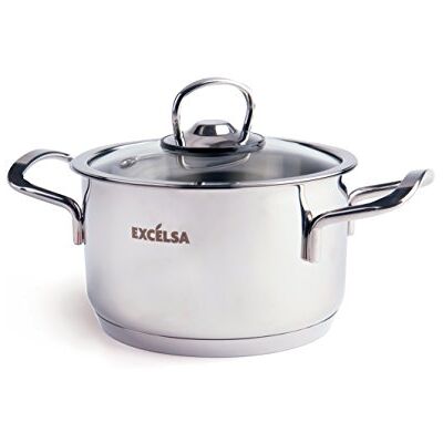 Excelsa - Jazz Cook - Plateado - 1,2 L - Cazuela Excelsa - Jazz Cook - Plateado - 1,2 L - Cazuela