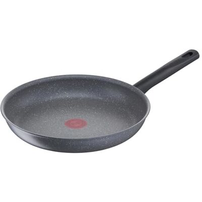Tefal Natural On Sartén 26 cm con revestimiento mineral muy resistente, Thermo-Signal, Thermo-Fusion, forma profunda, todo tipo de cocinas, apto para horno Tefal Natural On Sartén 26 cm con revestimiento mineral muy resistente, Thermo-Signal, Thermo-Fusion, forma profunda, todo tipo de cocinas, apto para horno
