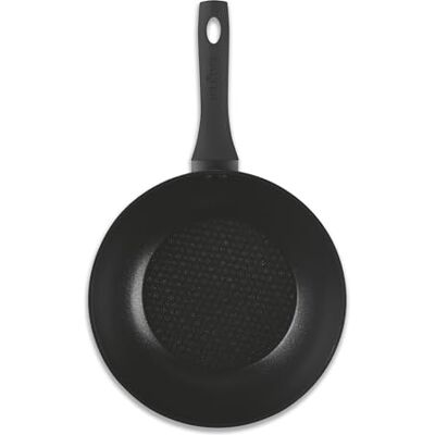 Salter Jewel Hex Sartén wok 28 cm, antiadherente efecto diamante Salter Jewel Hex Sartén wok 28 cm, antiadherente efecto diamante