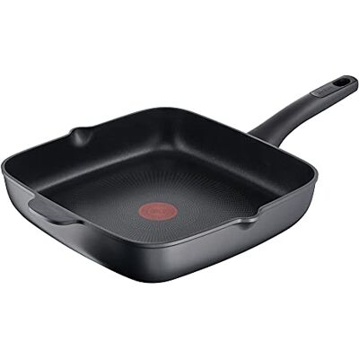 Tefal Sartén cuadrada profunda Ultimate Aluminio fundido Distribución del calor Revestimiento antiadherente Térmico – Señal Limpieza sin esfuerzo Duradera Apto para inducción Tefal Sartén cuadrada profunda Ultimate Aluminio fundido Distribución del calor Revestimiento antiadherente Térmico – Señal Limpieza sin esfuerzo Duradera Apto para inducción