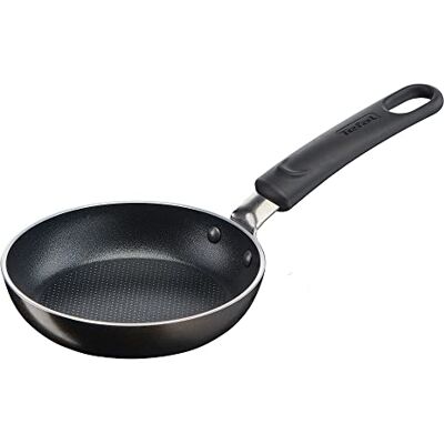 Tefal Sartén mini blini Simple Cook de 12 cm revestimiento antiadherente fácil de limpiar cocción segura mango remachado señal térmica negra (no apta para inducción) Tefal Sartén mini blini Simple Cook de 12 cm revestimiento antiadherente fácil de limpiar cocción segura mango remachado señal térmica negra (no apta para inducción)